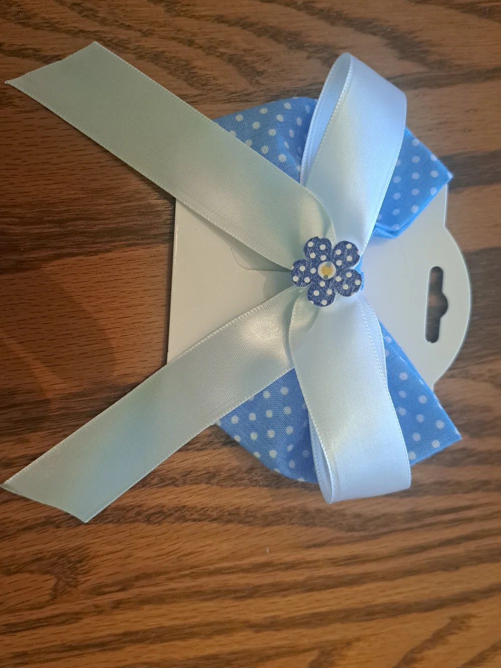 Set Of 5 Assorted Polka Dot Girls Hair Bows / Brandnew / Alligator Clip